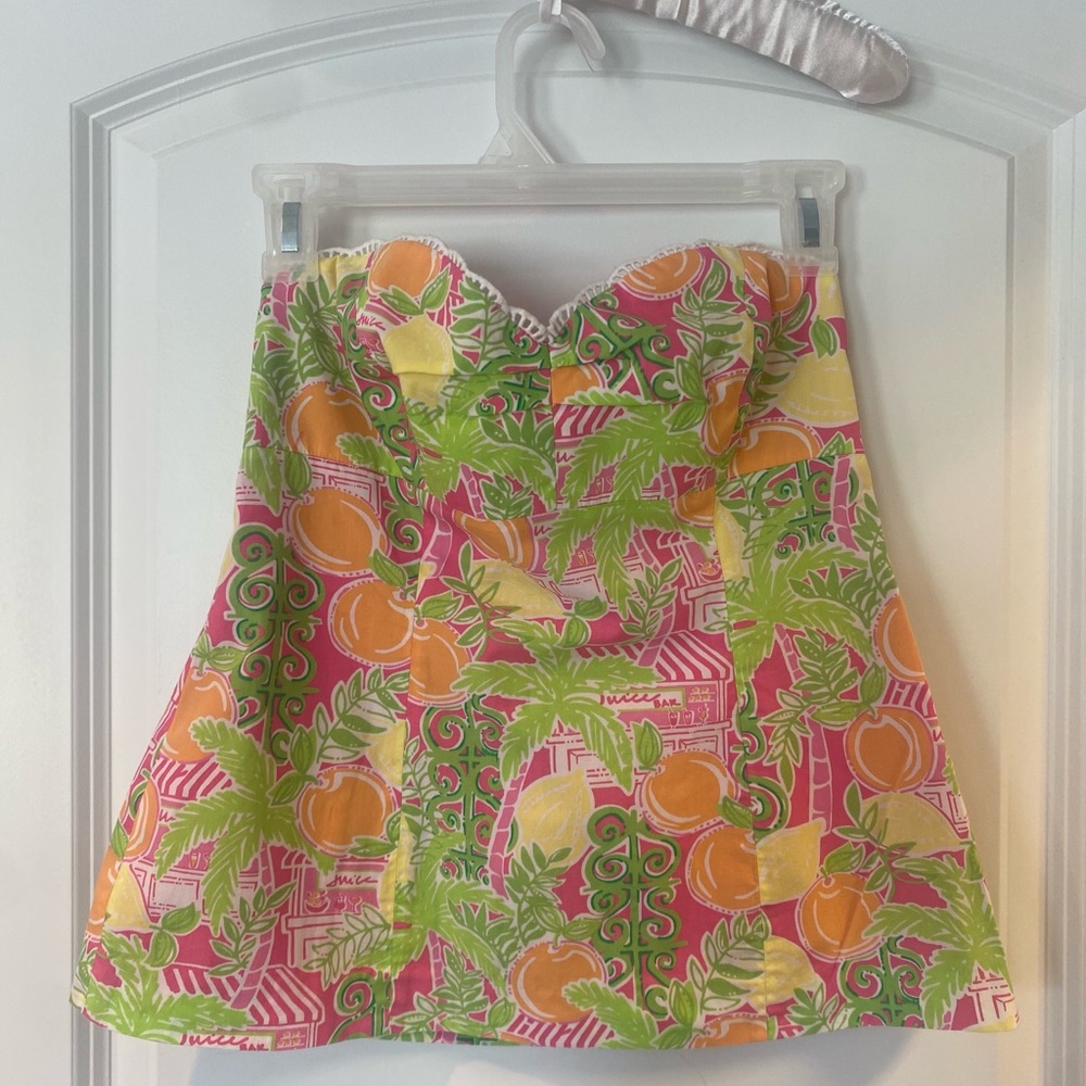 *Vintage* Lilly Pulitzer | Juice Bar Print Halter Top